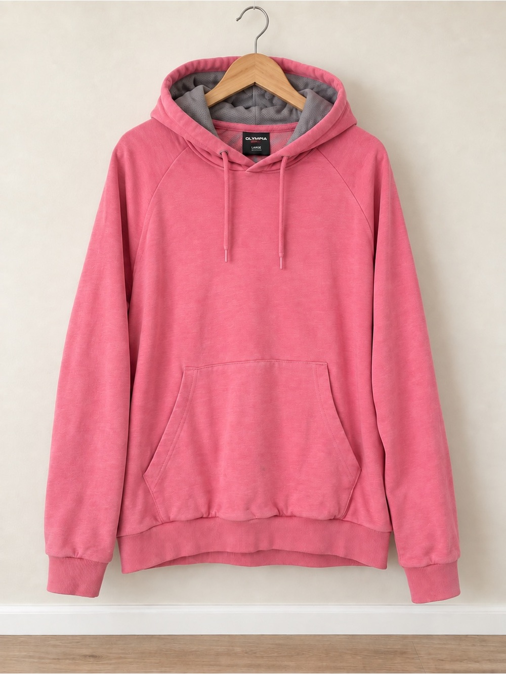 Pink Pullover Hoodie